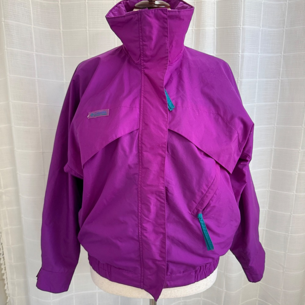 Vintage Retro Columbia Sportswear Women's Whirlibird‎ Medium Windbreaker